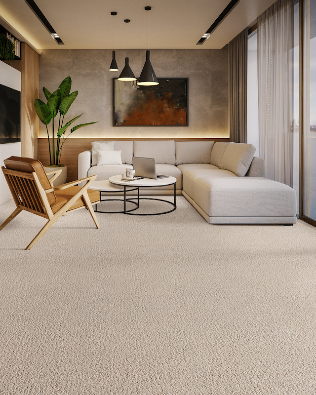 Carpeted room