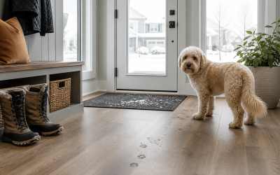 Pet-Proof Flooring for Twin Cities Homes: Materials That Survive Claws, Spills, and Salt